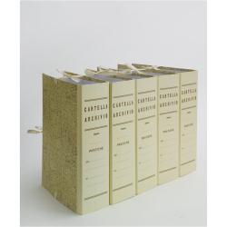 Brefiocart Scatole Archivio e Faldoni CF25Faldonic/legacci incollati dorso10 BEIGE