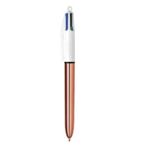 Bic Penne a Sfera Assortimento di 54 penne 4 Colori  con l esclusivo decoro Glacé Gold 30 pz. e le versioni Shine 12 pz.assortite e Rose Gold 12pz.