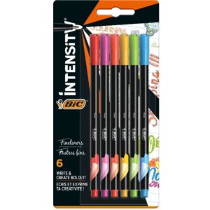 Bic Penne punta in fibra INTENSITY FINELINER RAINBOW