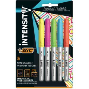 Bic Marcatori Marcatori permanenti con grip in gomma in colori pastel  o rainbow.