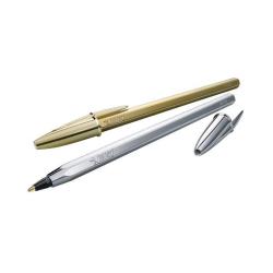 Bic Penne a Sfera CF20PENNE CRISTAL SILVER PMED NERO