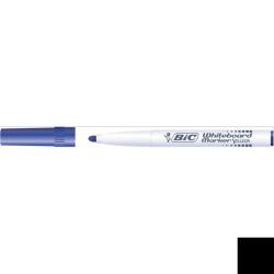 Bic Marcatori Bic Whiteboard Marker Velleda 1741 blu punta tonda ultra-resistente tratto 1 4 mm -Bic- fusto in plastica facile da impugnare (conf.12)