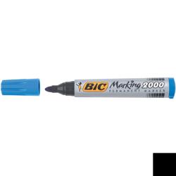 Bic Marcatori Bic Marking 2000 blu punta tonda tratto 1 7 mm -Bic- fusto in plastica design conico  inchiostro a lunga durata (conf.12)