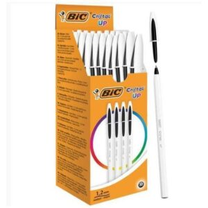 Bic Penne a Sfera CONF20 PENNE  CRISTAL UP NERA 1.2MM