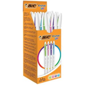 Bic Penne a Sfera CONF20 PENNE CRISTAL UP COL.ASS 1.2