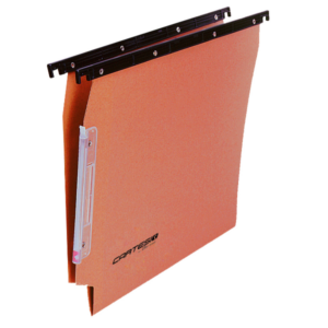 Bertesi Cartelle Sospese Cartelle sospese per armadio Linea Cartesio  colore arancio interasse 33 cm  Fdo V (conf.50)