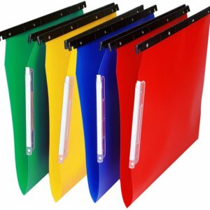 Bertesi Cartelle Sospese CARTELLE SOSPESE PER ARMADIO CARTESIO PP CONFEZIONE DA 25             INTERASSE 330 MM  COLORI ASSORTITI