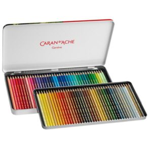 Caran D’Ache Belle arti Scatola metallo 80 colori