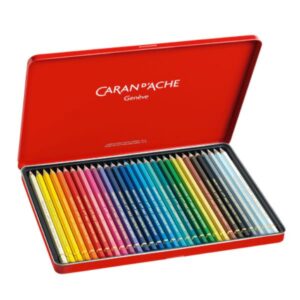 Caran D’Ache Belle arti Scatola metallo 30 colori