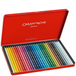 Caran D’Ache Belle arti Scatola metallo 30 colori