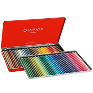 Caran D’Ache Belle arti Scatola metallo 80 colori