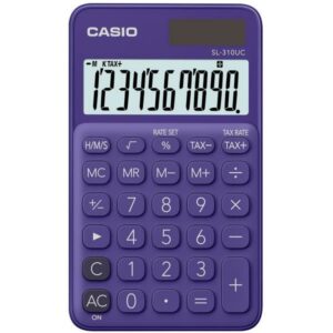 Casio TASCABILI Calcolatrice tascabile CASIO SL-310UC-PL VIOLA