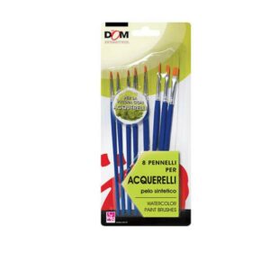 CWR Pennelli PENNELLI – BLISTER 8 PEZZI ASS. – ACQUERELLO