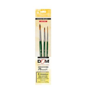 CWR Pennelli PENNELLI ACQUERELLO – CORTO – NYLON – SET 5 PZ  CLASSIC