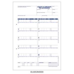 Data Ufficio Speciali ACQUISTI DI CARBURANTE  FOGLIO MOBILE DA 11 PRELEVAMENTI (CONF. DA 50 PZ.)