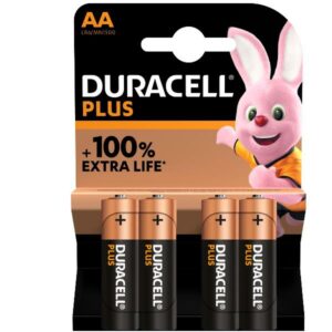 Duracell PILE ALCALINE CF4  PLUS100 Stilo AA 1500