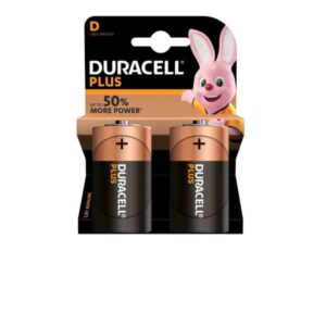 Duracell PILE ALCALINE CF2 PLUS100 Torcia D 1300