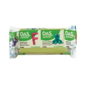 Das Paste per modellare DAS JUNIOR COL. VERDE CHIARO  100G