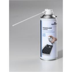 Durable Pulizia per informatica POWERCLEAN CAPOVOLGIBILE. BOMBOLETTA ARIA COMPRESSA SENZA HFC DA 400  ML. INFIAMMABILE