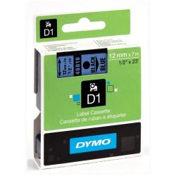 Dymo NASTRI PER ETICHETTATORI NASTRO D1 12MMX7M NERO/BLU