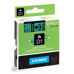 Dymo NASTRI PER ETICHETTATORI NASTRO D1 12MMX7M NERO/VERDE