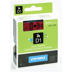 Dymo NASTRI PER ETICHETTATORI NASTRO D1 19MMX7M NERO/ROSSO