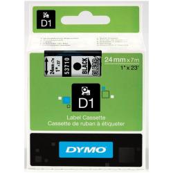 Dymo NASTRI PER ETICHETTATORI NASTRO D1 24MMX7M NERO/TRASP