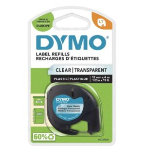 Dymo NASTRI PER ETICHETTATORI NASTRO LETRATAG 12MMX4M TRASP