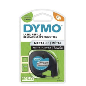 Dymo NASTRI PER ETICHETTATORI NASTRO LETRATAG12MMX4M MET ARG