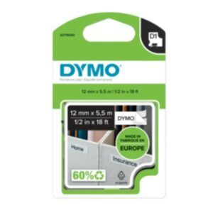 Dymo NASTRI PER ETICHETTATORI NASTRO D1 12MMX5.5M SPECIALI