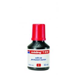 Edding Ricariche CF10RICARICA MARC.PERM. 30ML ROSSO