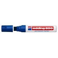 Edding Marcatori Marcatore permanente 850 colore blu  P/scalpello tratto 5-16 mm (Conf. 5)