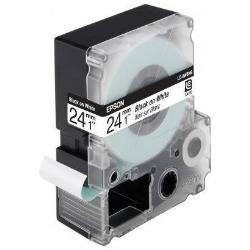 Epson NASTRI PER ETICHETTATORI NASTRO LK6WBN STD NERO/BIANCO 24X9