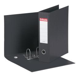 Esselte Registratori Registratori Eurofile Esselte – F.to commerciale – dorso 8 cm – f.to utile 23×30 cm –  nero (conf.6)