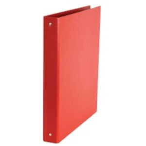 Esselte Raccoglitori RACCOGLITORE DAILY PPL 4 ANELLI TONDI  30mm 22×30 ROSSO