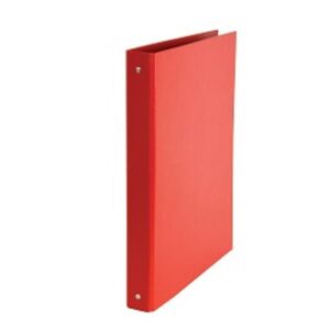 Esselte Raccoglitori RACCOGLITORE DAILY PPL 4 ANELLI TONDI  25mm 22×30 ROSSO