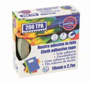 Eurocel Nastri adesivi NASTRO TELA TPA200 GRIGIO 19X2.7