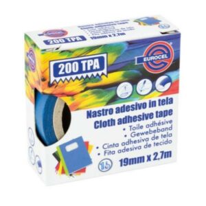 Eurocel Nastri adesivi NASTRO TELA TPA200 BLU 19X2.7