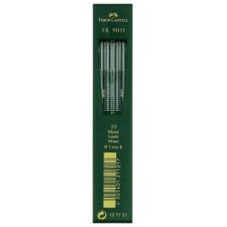 Faber Castell Portamine Mine TK 9071  B  tratto 2 mm  lunghezza 130 mm  ideali per scrivere  disegnare  schizzare (5 conf.10)