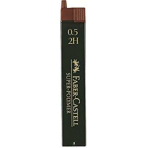 Faber Castell Portamine CF12MINE SUPERPOLYMERS-2H 0 5MM