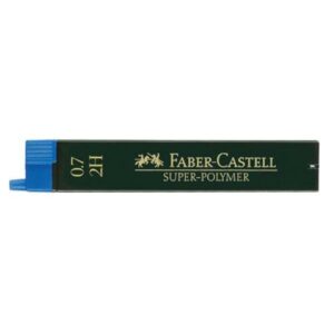 Faber Castell Portamine CF12X12MINE SUPERPOLYMERS-2H 0 7MM