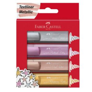 Faber Castell Evidenziatori CF4 EVIDENZIATORE TEXTLINER 46 METALLIC