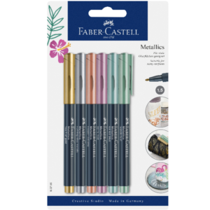 Faber Castell Marcatori Creative studio blister 6 marker metallic