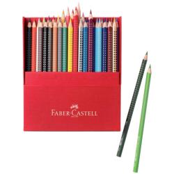 Faber Castell Kit Creativi COLOUR GRIP STUDIO BOX 36 MATITE COLORATE ACQUARELLABILI COLOUR GRIP 3 3MM