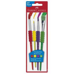 Faber Castell Kit Creativi cf.4 pennelli Soft(mis: 2, 6,10,12)