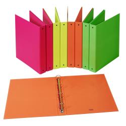 Favorit Raccoglitori RACC NEON 22X30 4TONDI D30 FLUO ARANCIO (REALIZZATI IN CARTONE)