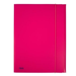 Favorit Cartelle e Cartelline CARTELLINA CON ELASTICO NEON FUCSIA 24X33 DORSO 0-1