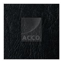 GBC Copertine per rilegatura Copertine Leathergrain f.to A3 – conf. 100 Nero