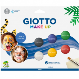 Giotto Kit Creativi GIOTTO MAKE UP – SET 6 OMBRETTI 5ML COLORI ASSORTITI