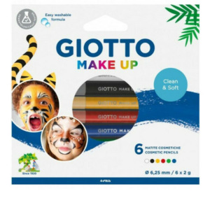 Giotto Kit Creativi GIOTTO MAKE UP – ASTUCCIO 6 MATITE COLORI ASSORTITI